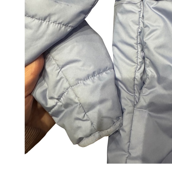 The North Face Reversible Puffer Jacket Girls 6 Cozy Lavender Winter Essential - Picture 4 of 6
